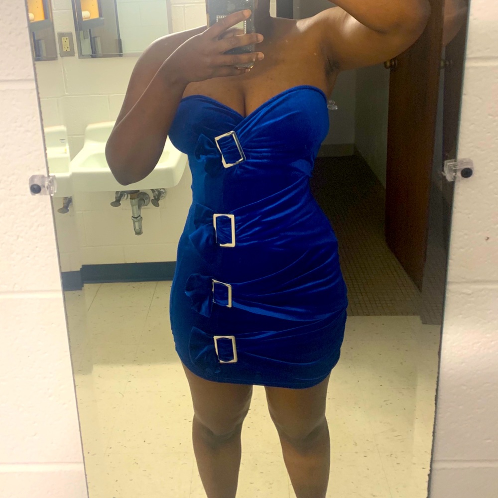 Little blue dress